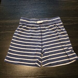 Carter's Blue and White Striped Kids Shorts